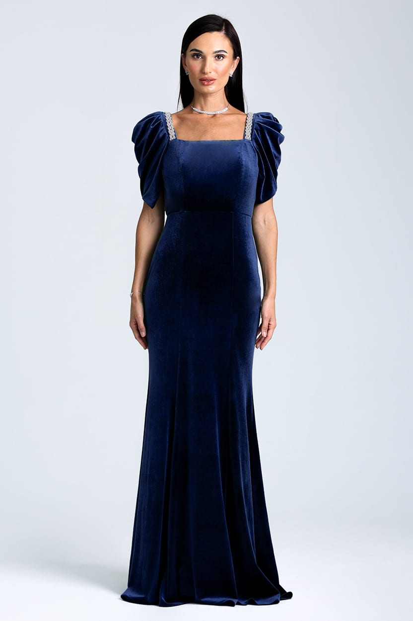 Square Neck Mermaid Dress