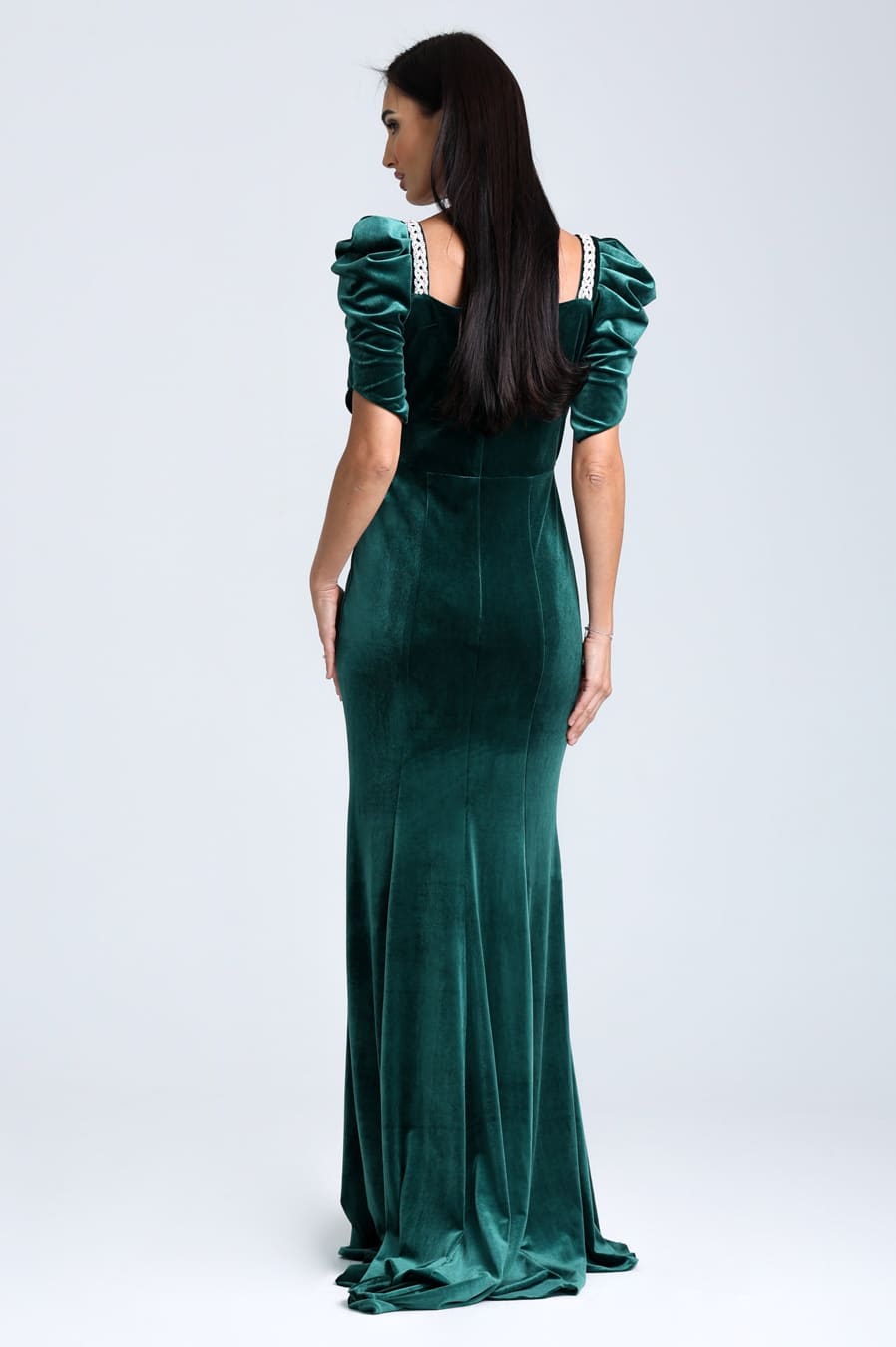 Square Neck Mermaid Dress