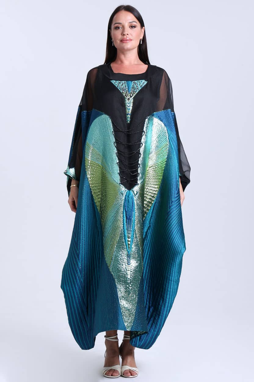 Peacock Design Jalabiya