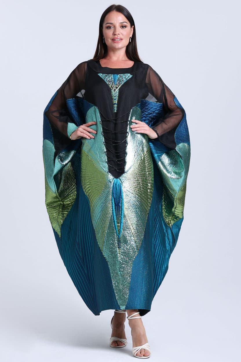 Peacock Design Jalabiya