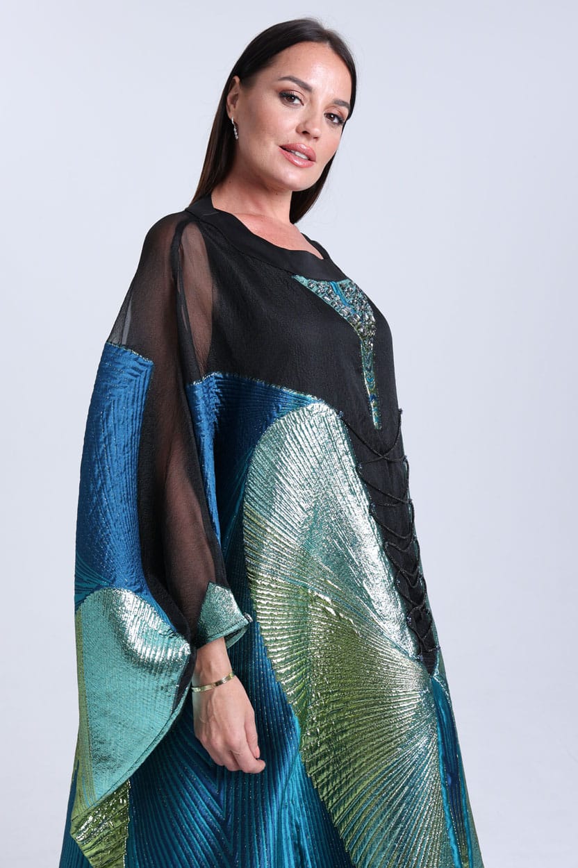 Peacock Design Jalabiya