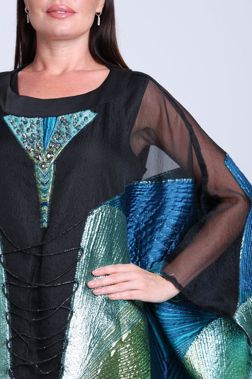 Peacock Design Jalabiya