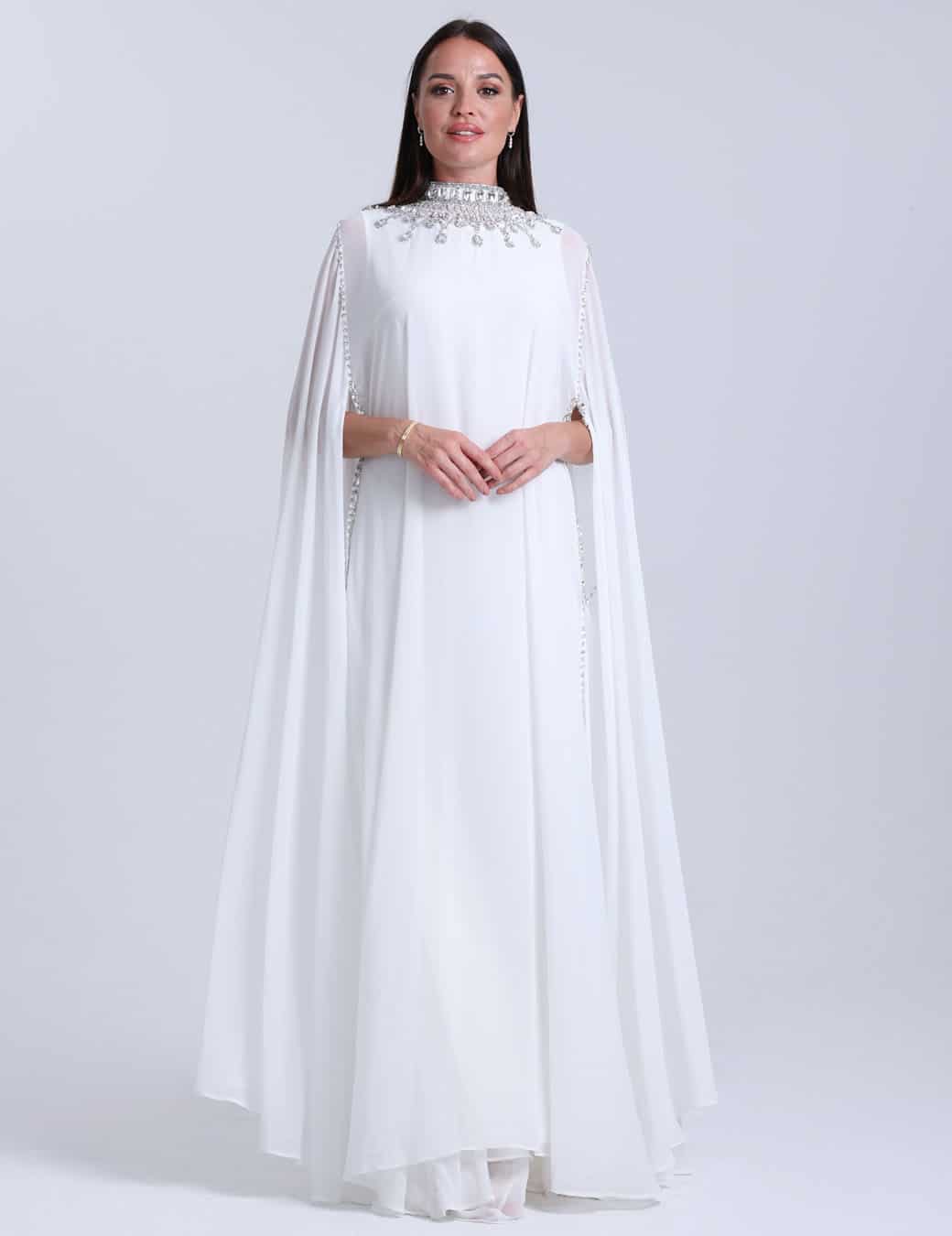 Crystal High Neck Jalabiya