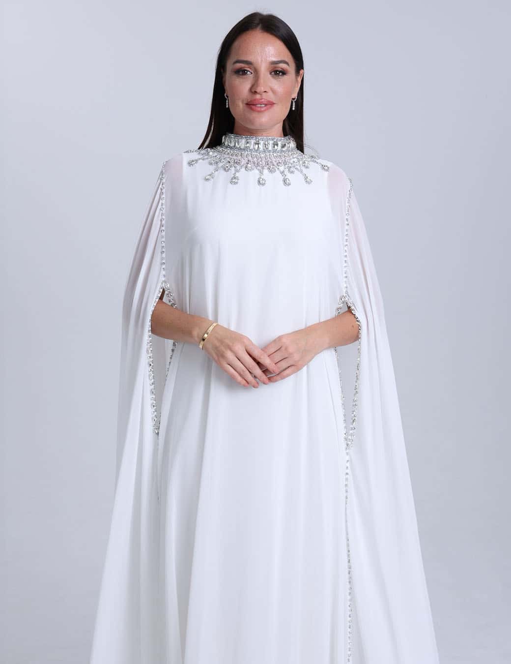 Crystal High Neck Jalabiya