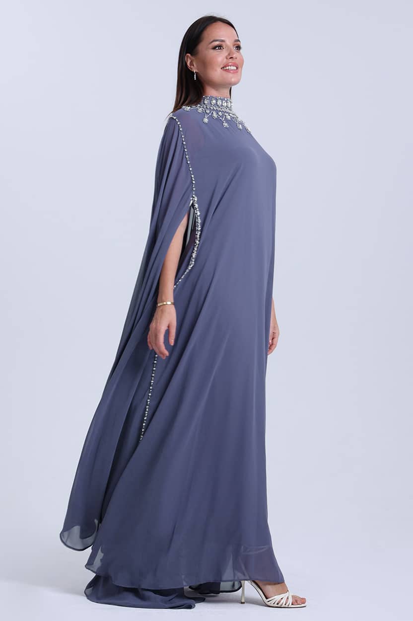 Crystal High Neck Jalabiya