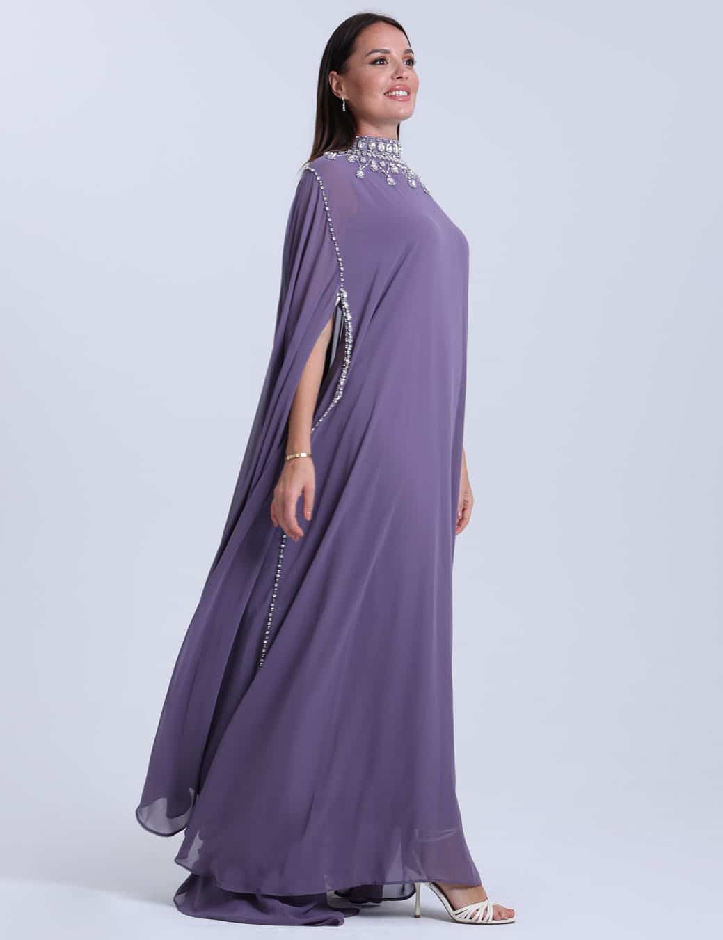 Crystal High Neck Jalabiya