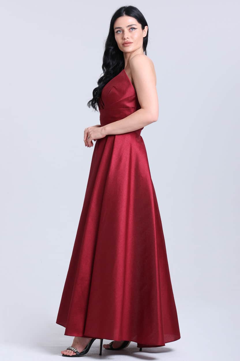 A-line Draped Bust Dress