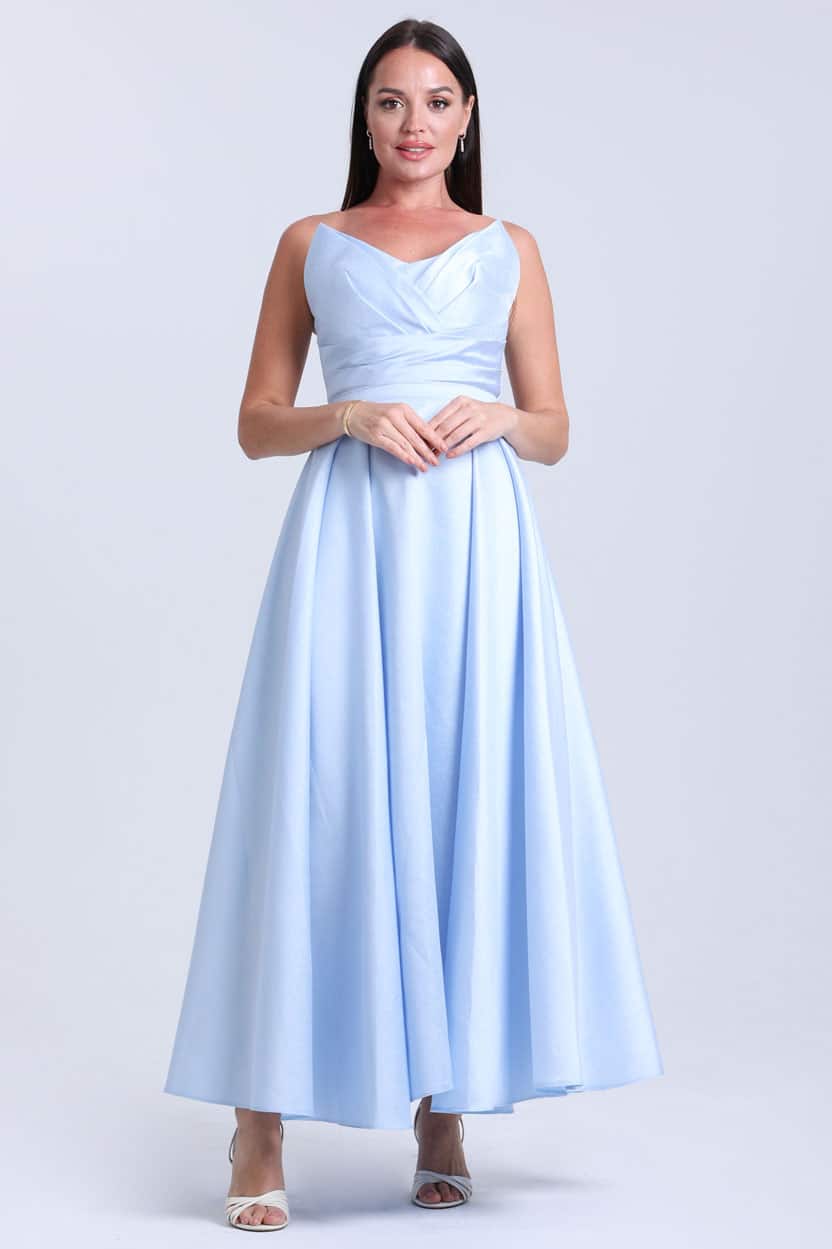 A-line Draped Bust Dress