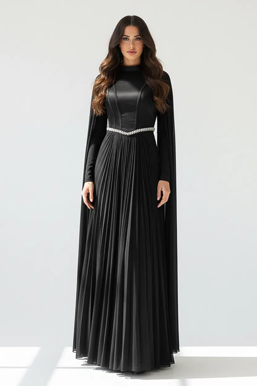Float Sleeves Corset Organza Dress