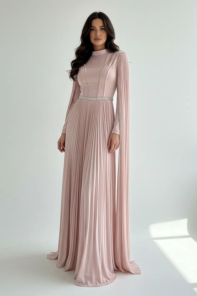 Float Sleeves Corset Organza Dress
