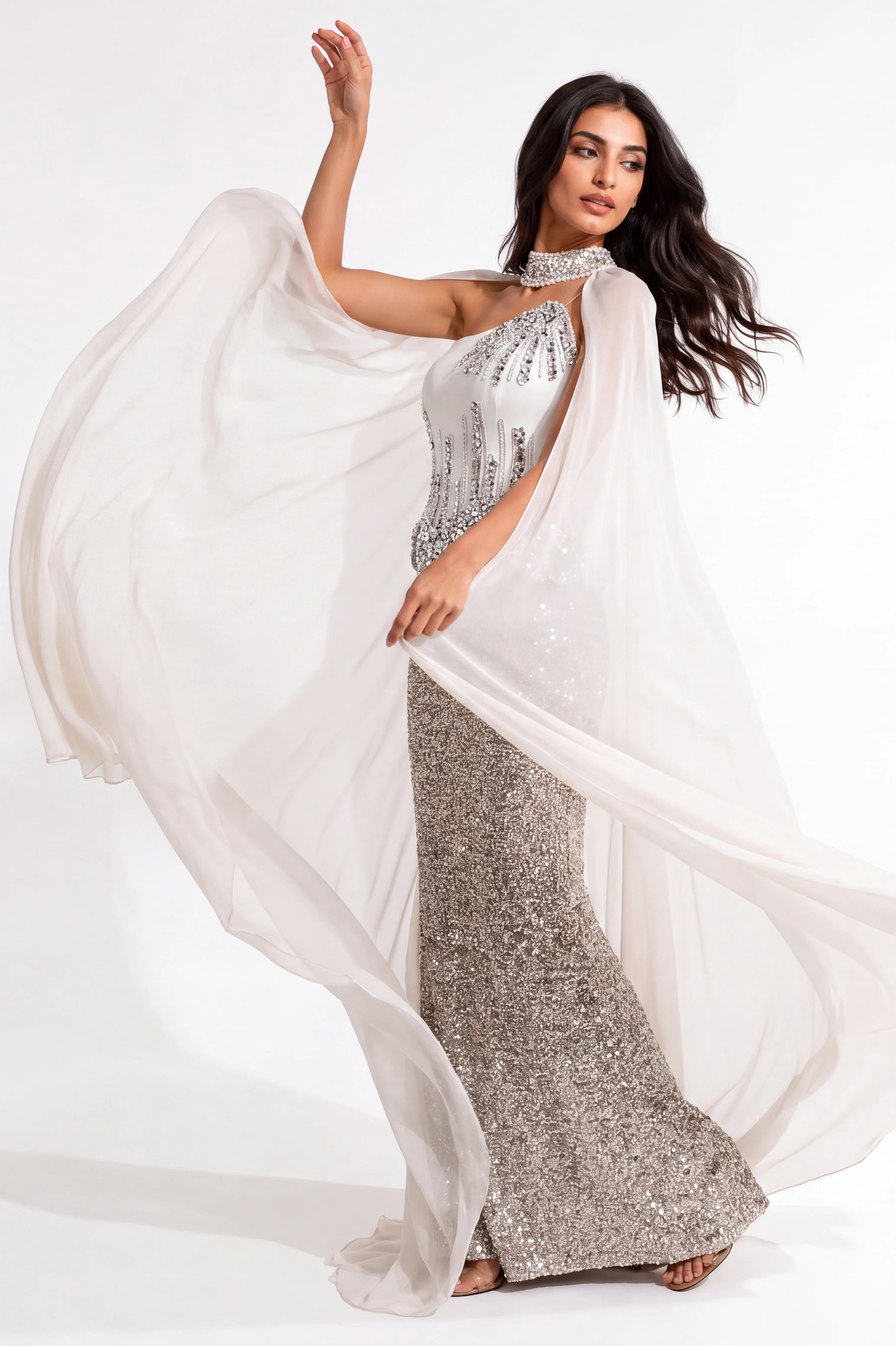Mermaid Corset Sequin Dress