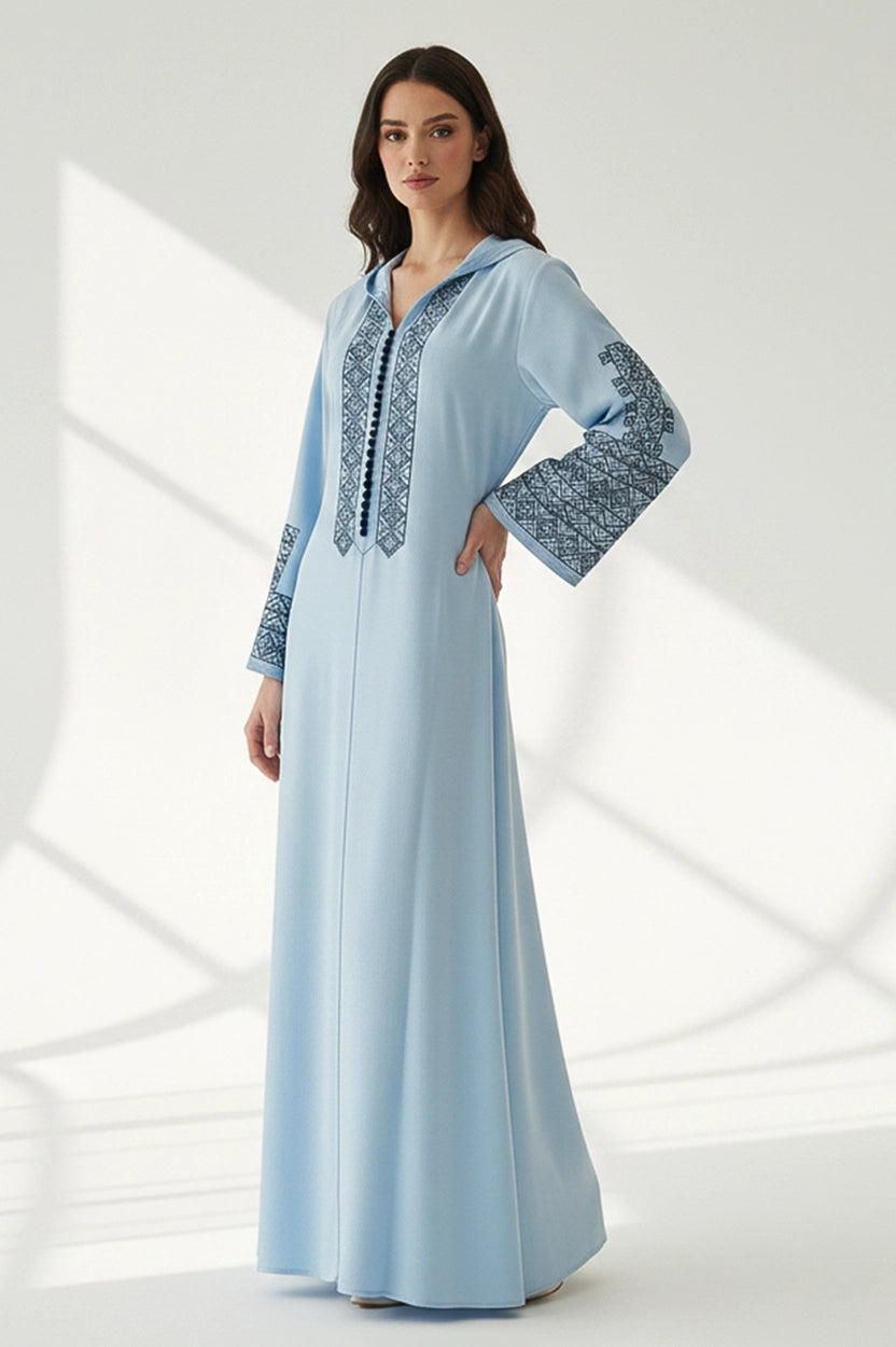 Hoodie Wide Sleeve Jalabiya