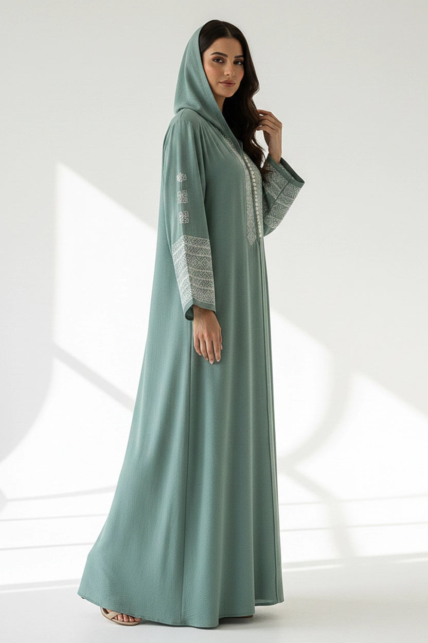 Hoodie Wide Sleeve Jalabiya