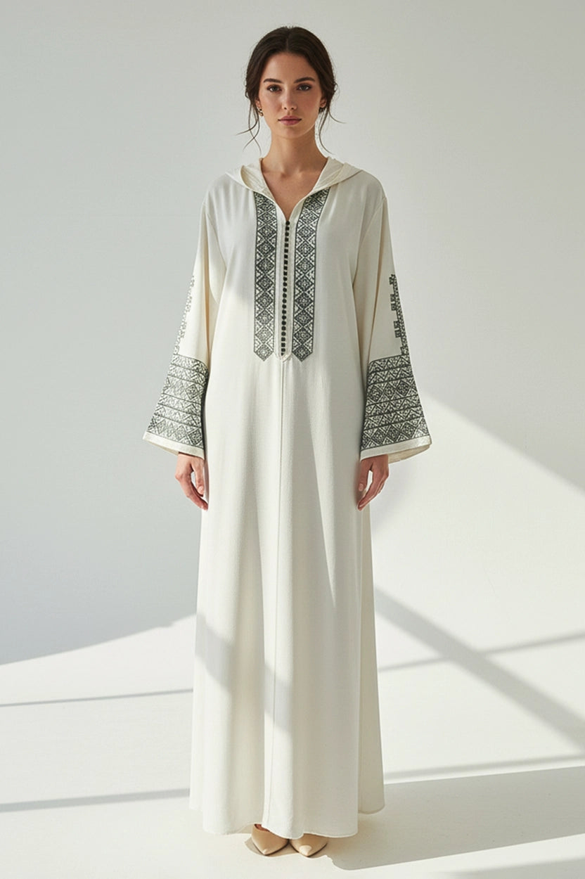 Hoodie Wide Sleeve Jalabiya
