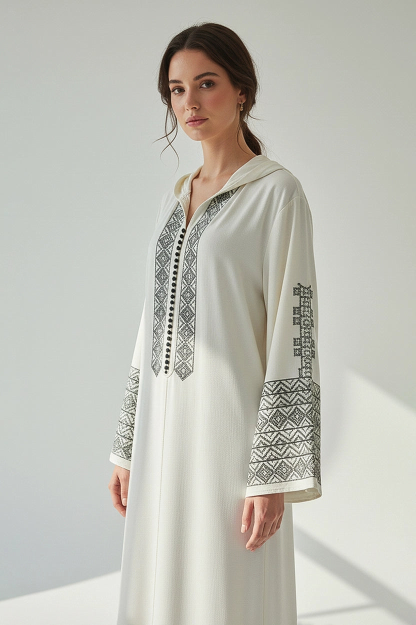 Hoodie Wide Sleeve Jalabiya