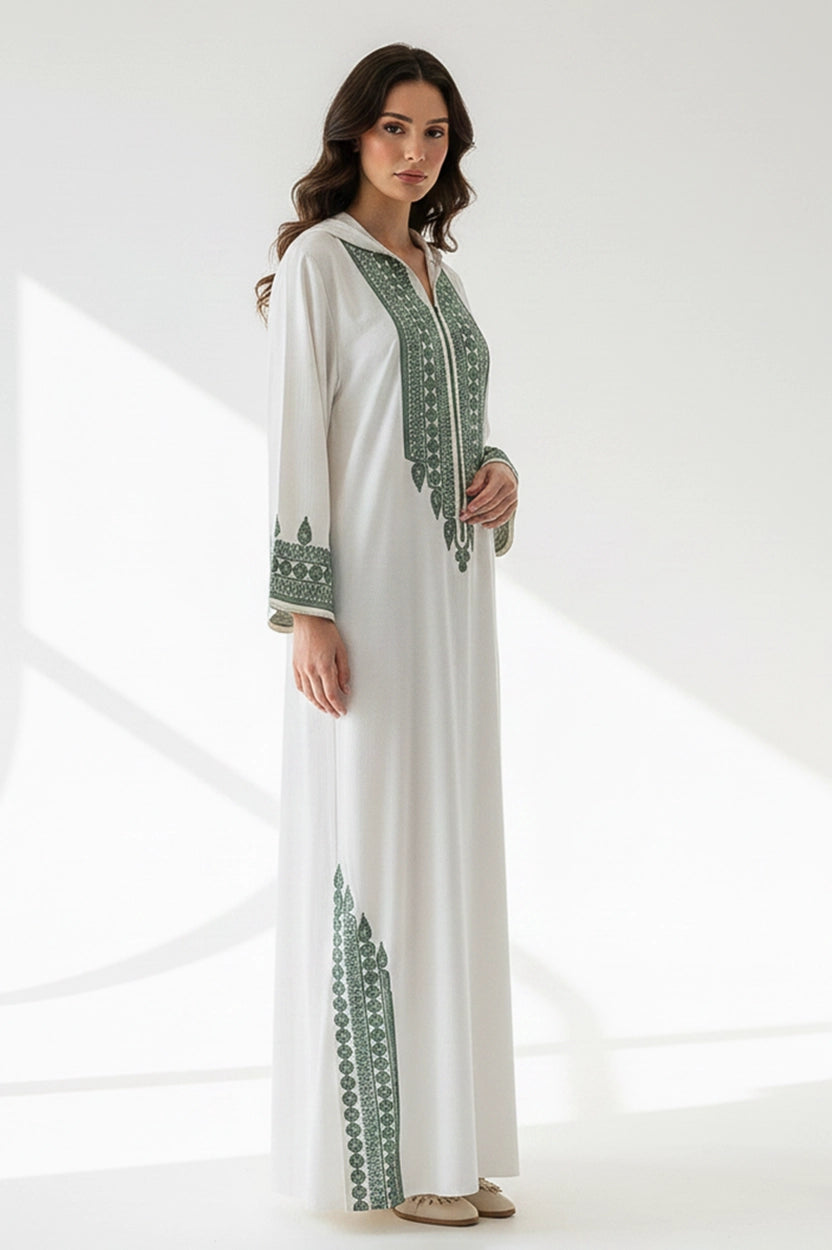 Wide sleeves Hoodie Jalabiya