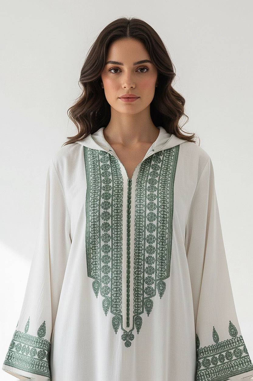 Wide sleeves Hoodie Jalabiya