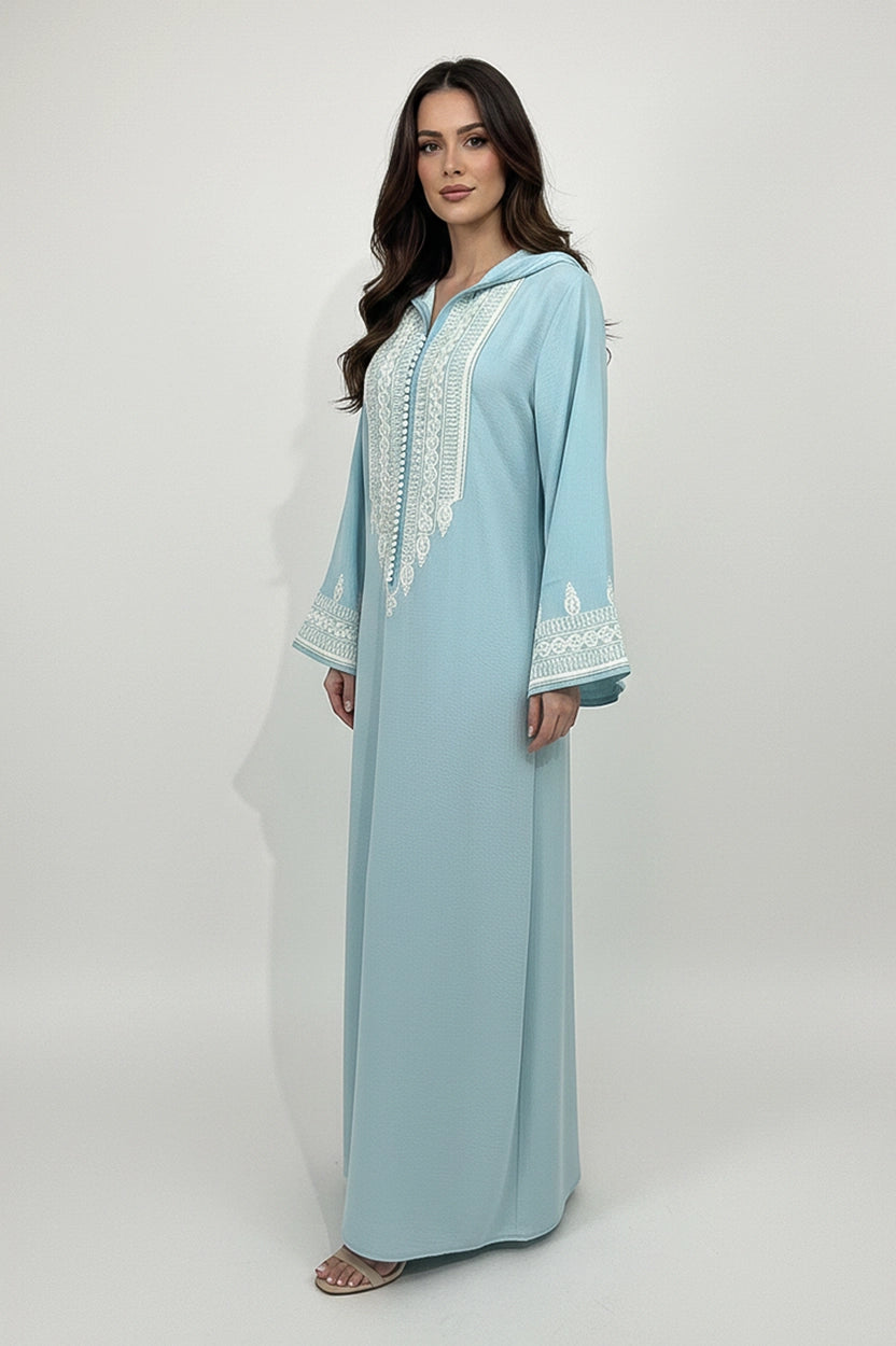 Wide sleeves Hoodie Jalabiya
