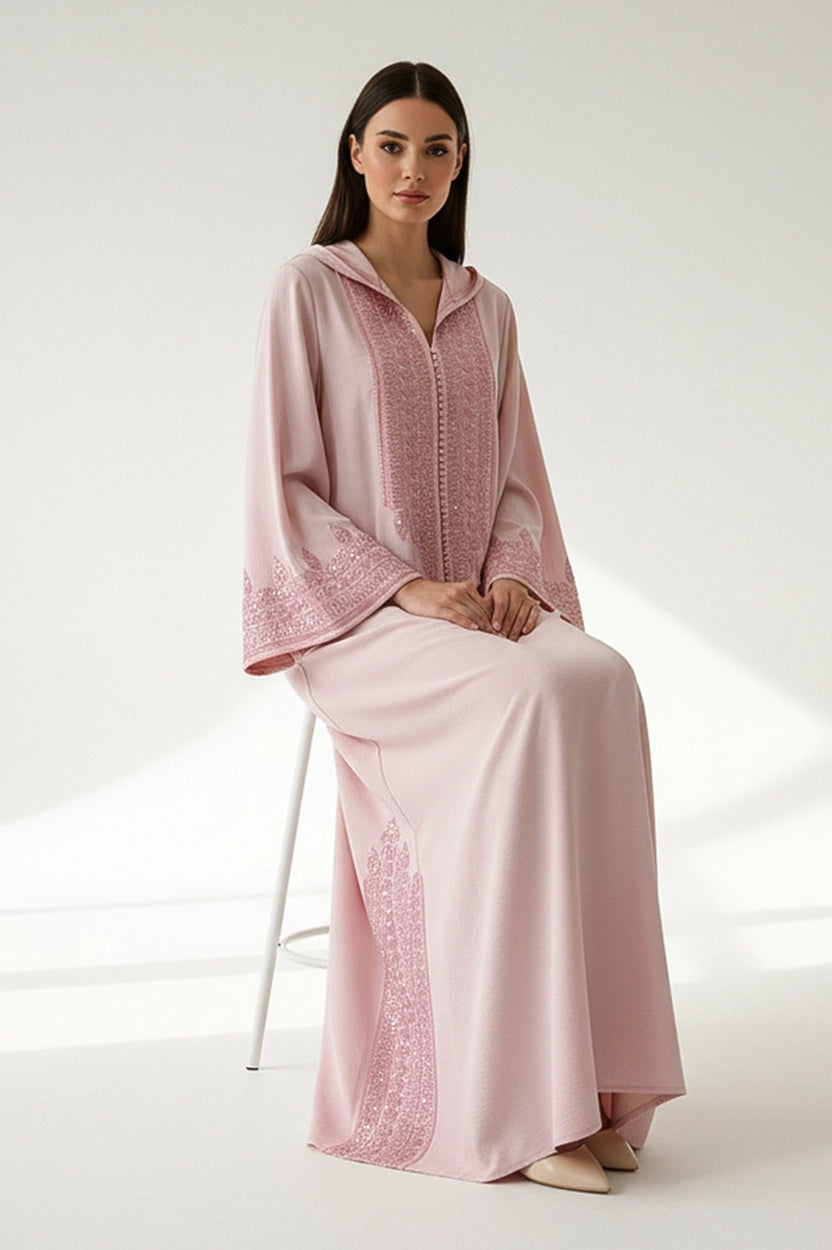 Wide sleeves Hoodie Jalabiya