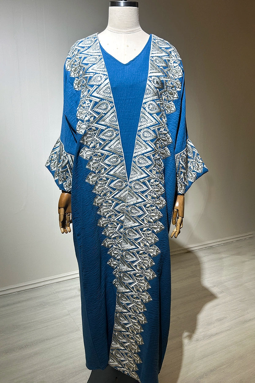 Embroidered 2 PCS Jalabiya Set
