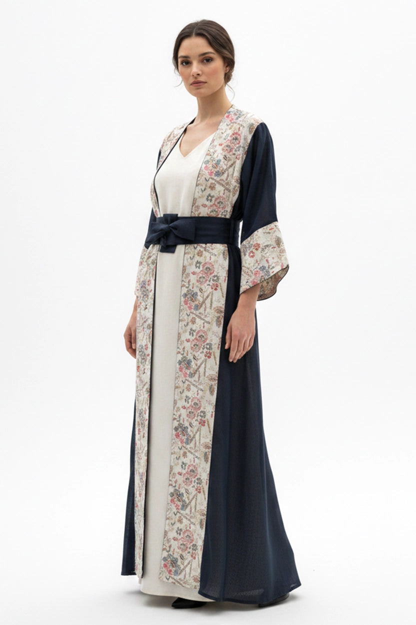 2 PCS Embroidered Jalabiya Set