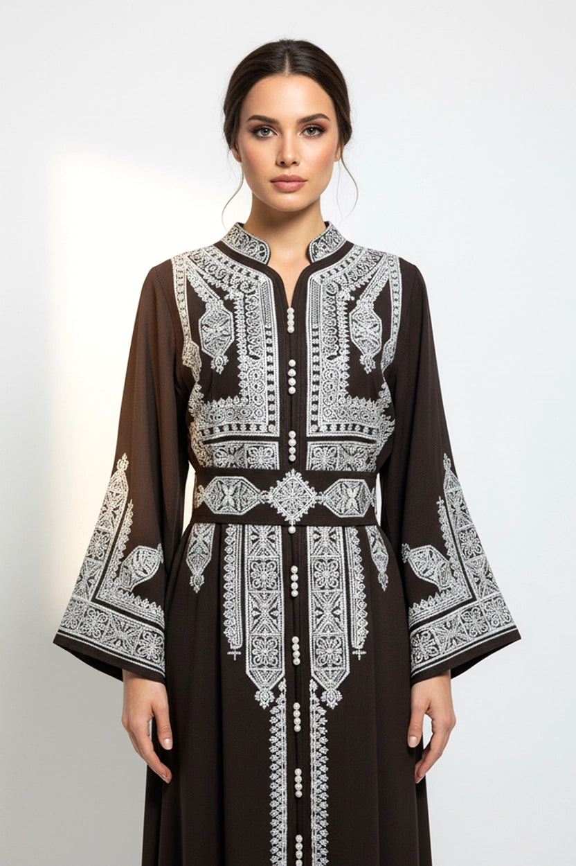 High Neck Kaftan