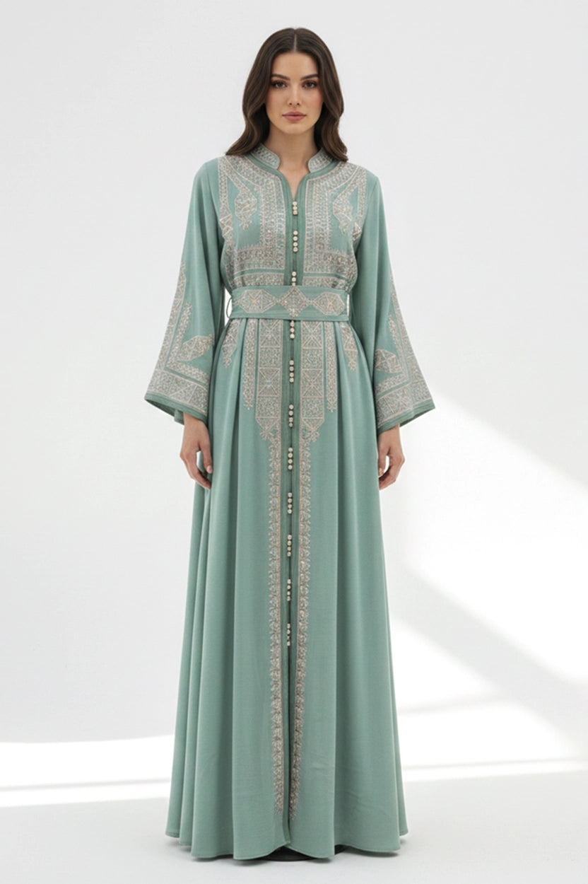 High Neck Kaftan