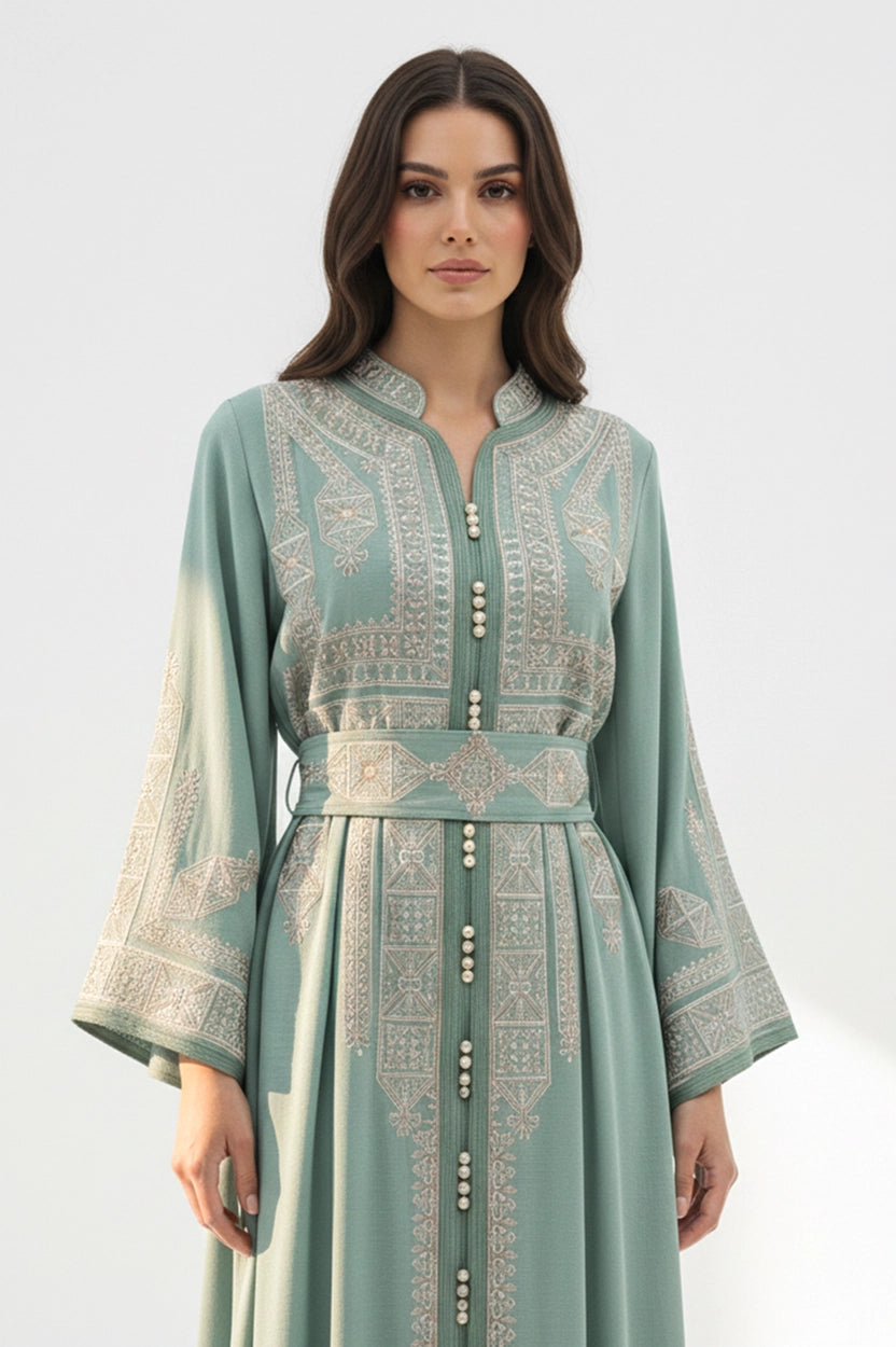 High Neck Kaftan