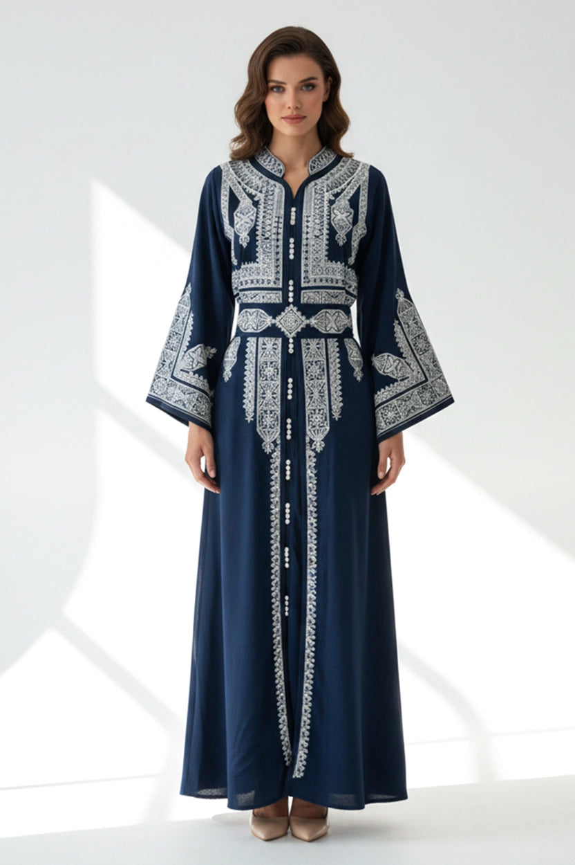 High Neck Kaftan