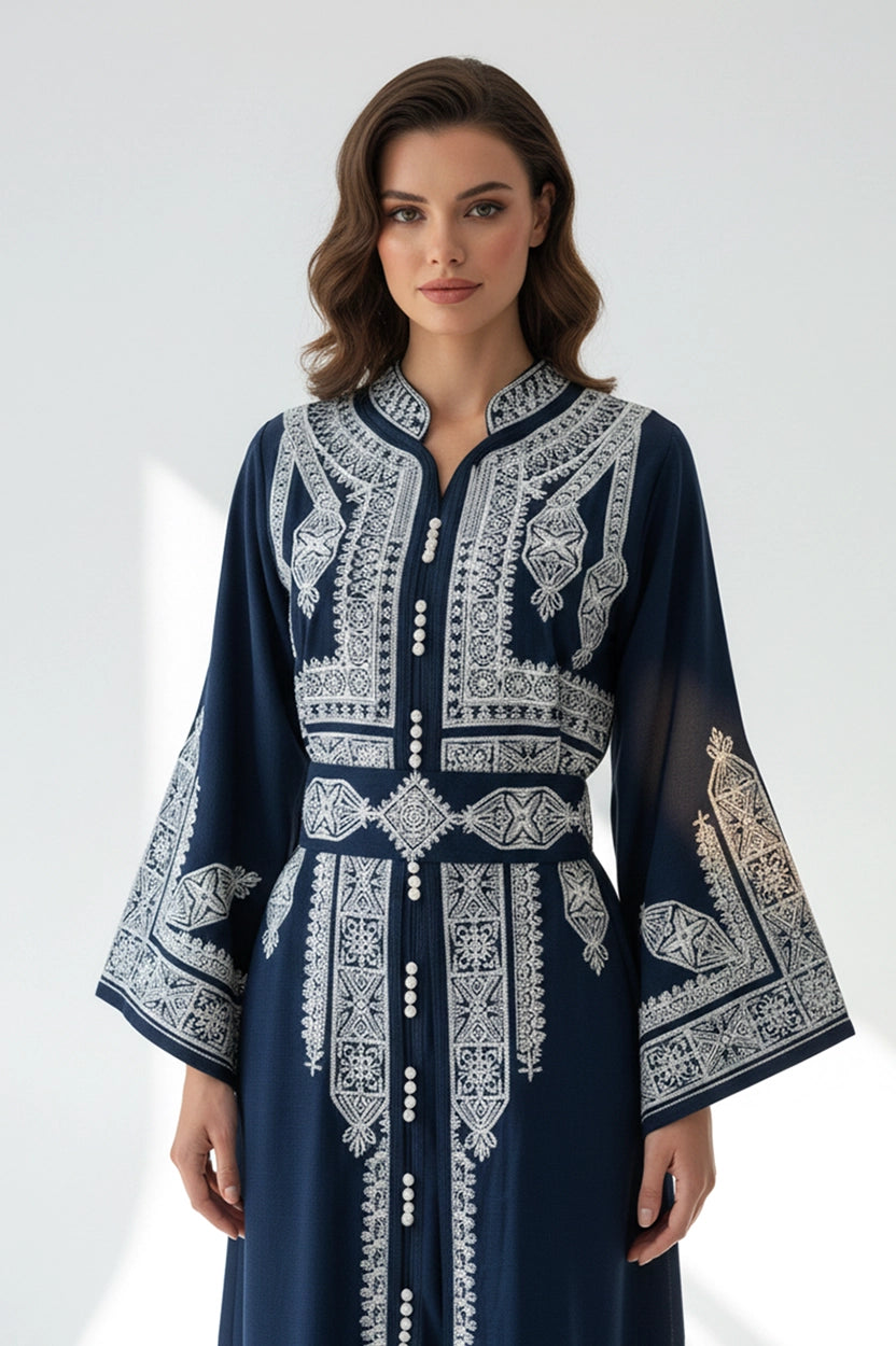 High Neck Kaftan