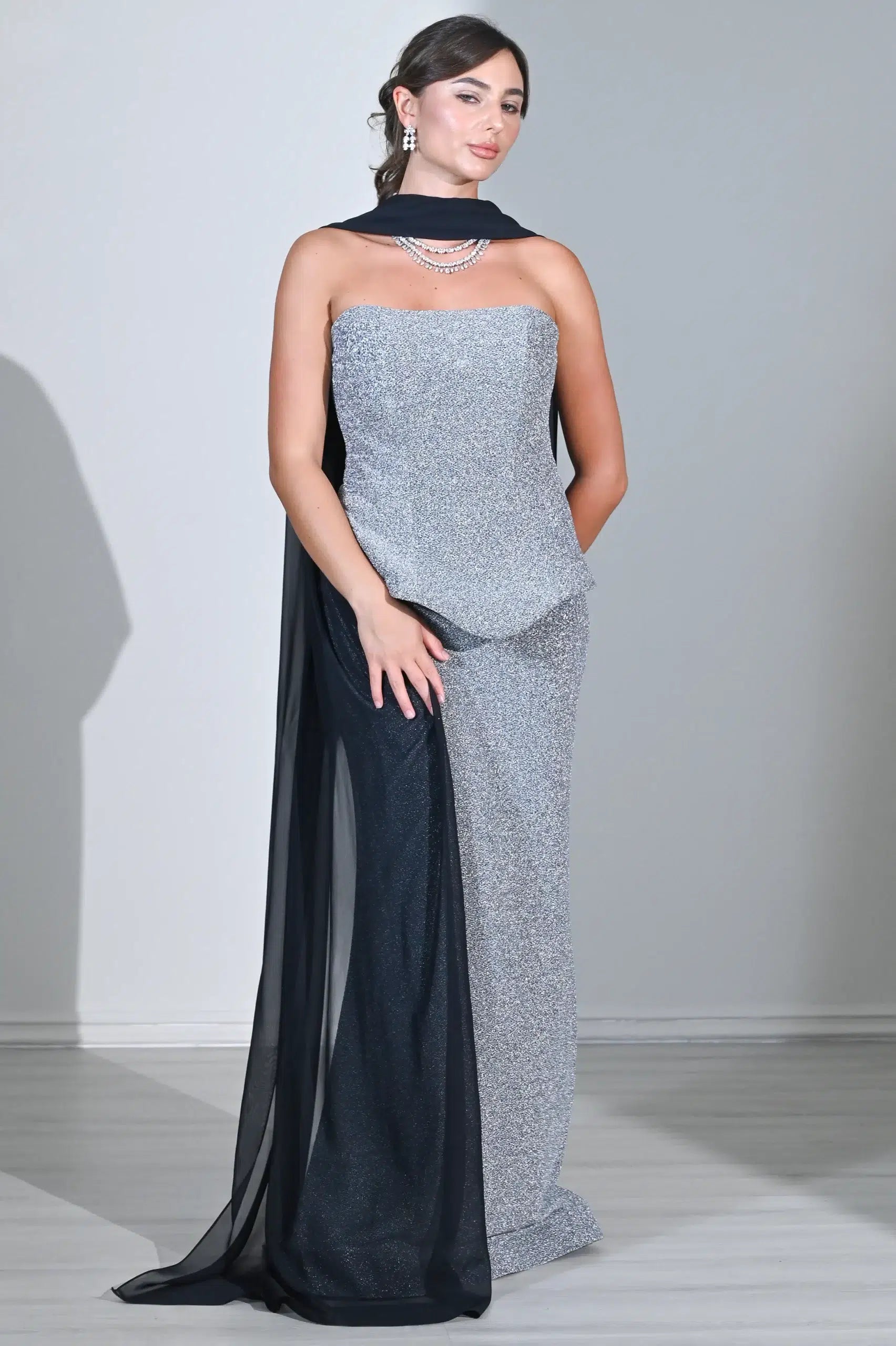Mermaid Tail Corset Lame Dress