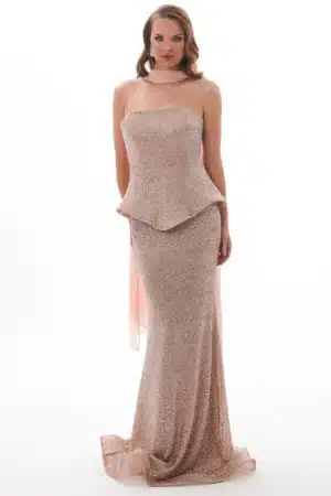 Corset Sequin Tulle Dress